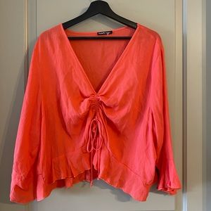 CHARLOTTE RUSSE CROP TOP PLUS SIZE